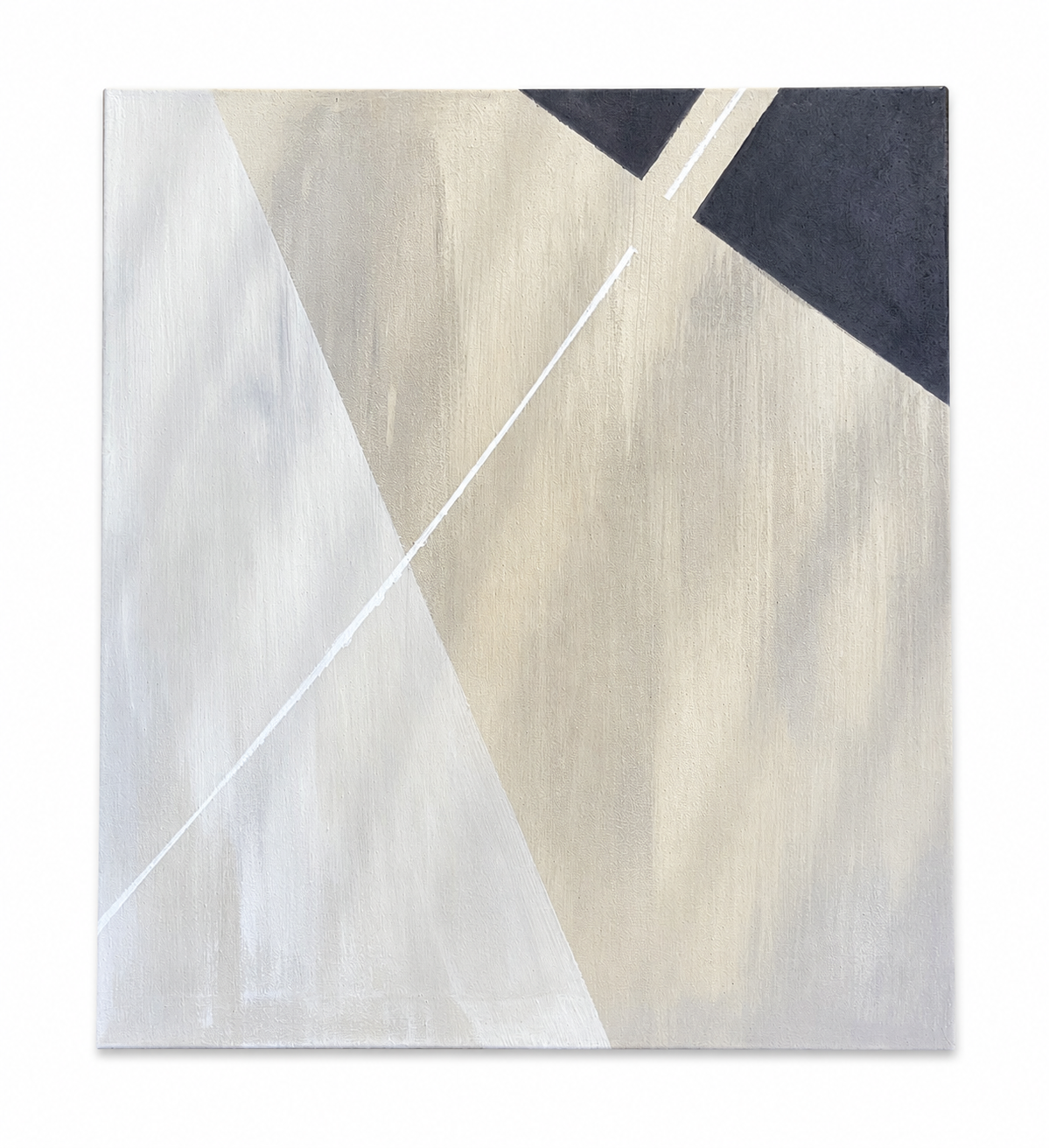 Grow — Earth paint, blue lotus, meteorite, charcoal, tourmaline, chalk on canvas · Size: 80 x 70 cm · Price: £195